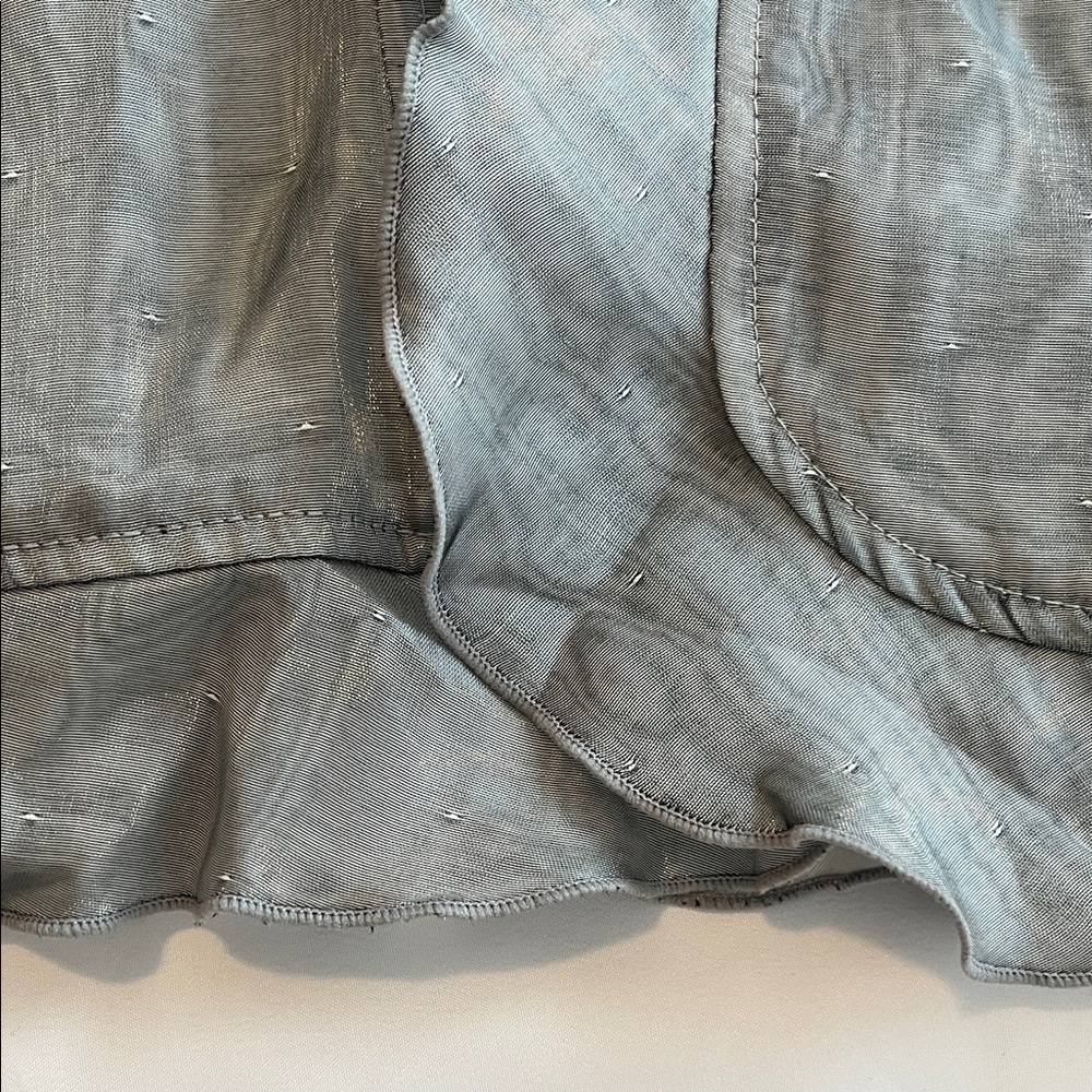 Chico's Light Gray Sheer Jacket - image 6